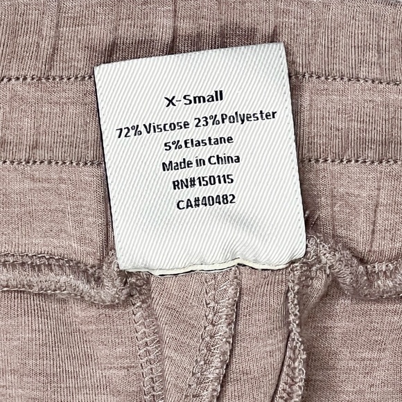 Varley Doublesoft Slim Cuff Pant Jogger in Mauve Size XS - Picture 8 of 13